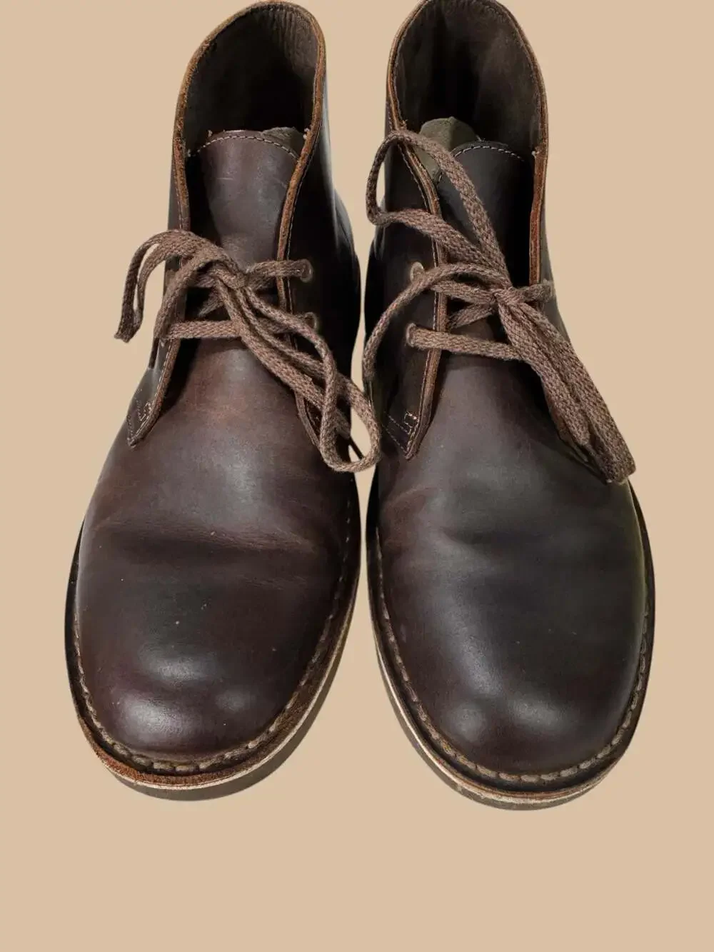 Clarks Desert Boot Brown Leather Men's Size 7.5